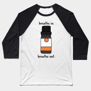 Orange Essential Oil Baseball T-Shirt